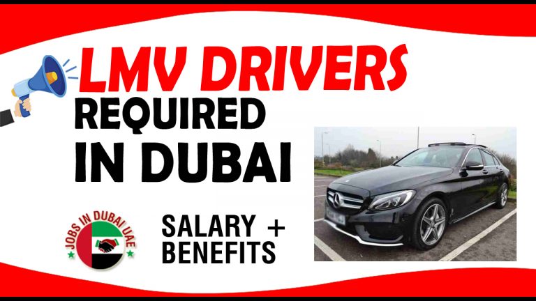 LMV DRIVERS REQUIRED IN DUBAI Gulf News Classifieds Jobs