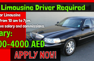 Limousine Driver Required Dubai Jobs