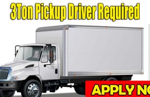 3Ton Pickup Driver Required DUBAI