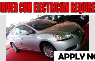 DRIVER CUM ELECTRICIAN REQUIRED UAE