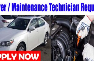 Driver Maintenance Technician Required Dubai