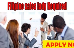 Filipino sales lady Required DUBAI