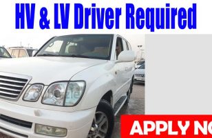 HV LV Driver Required DUBAI
