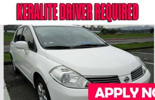 KERALITE DRIVER REQUIRED DUBAI
