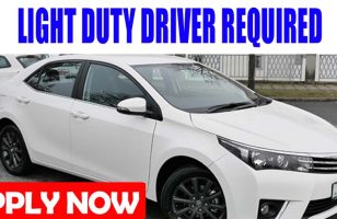 LIGHT DUTY DRIVER REQUIRED DUBAI