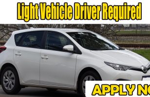 Light Vehicle Driver Required
