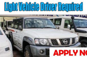 Light Vehicle Driver Required DUBAI 1