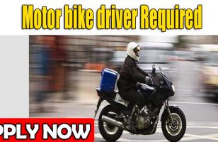 Motor bike driver Required DUBAI