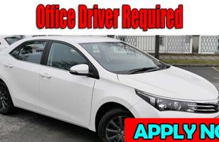 Office Driver Required DUBAI