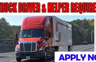 TRUCK DRIVER HELPER REQUIRED DUBAI