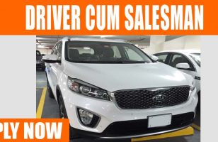 DRIVER CUM SALESMAN DUBAI