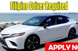 Filipino Driver Required DUBAI