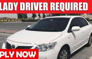 LADY DRIVER REQUIRED DUBAI