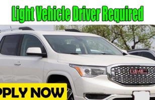 Light Vehicle Driver Required DUBAI