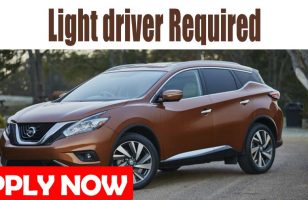 Light driver Required DUBAI