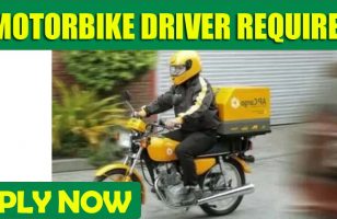 MOTORBIKE DRIVER REQUIRED DUBAI