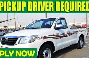 PICKUP DRIVER REQUIRED DUBAI