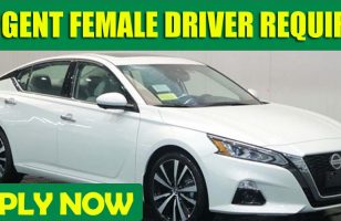 URGENT FEMALE DRIVER REQUIRED DUBAI