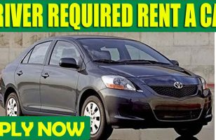 DRIVER REQUIRED RENT A CAR DUBAI