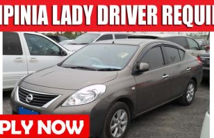 FILIPINIA LADY DRIVER REQUIRED DUBAI