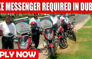 BIKE MESSENGER REQUIRED IN DUBAI