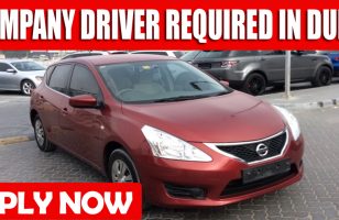 COMPANY DRIVER REQUIRED IN DUBAI