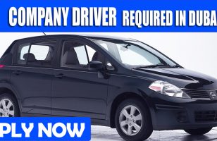 COMPANY DRIVER REQUIRED IN DUBAI