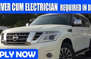 DRIVER CUM ELECTRICIAN REQUIRED IN DUBAI