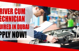 DRIVER CUM TECHNICIAN REQUIRED IN DUBAI