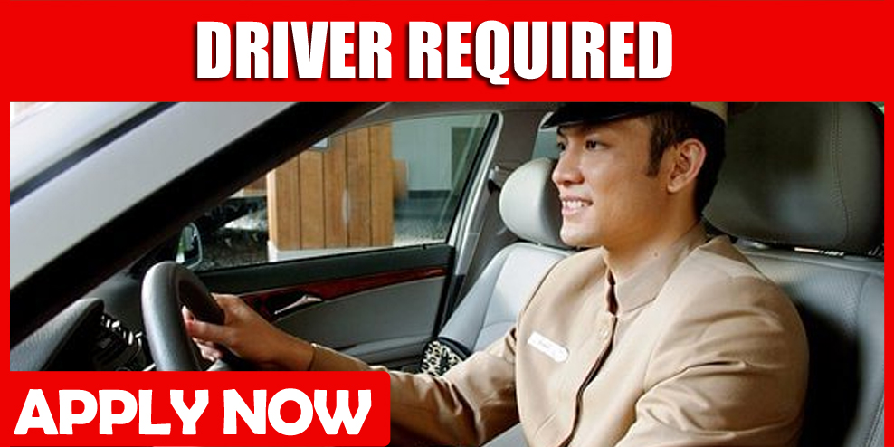 DRIVER REQUIRED IN DUBAI