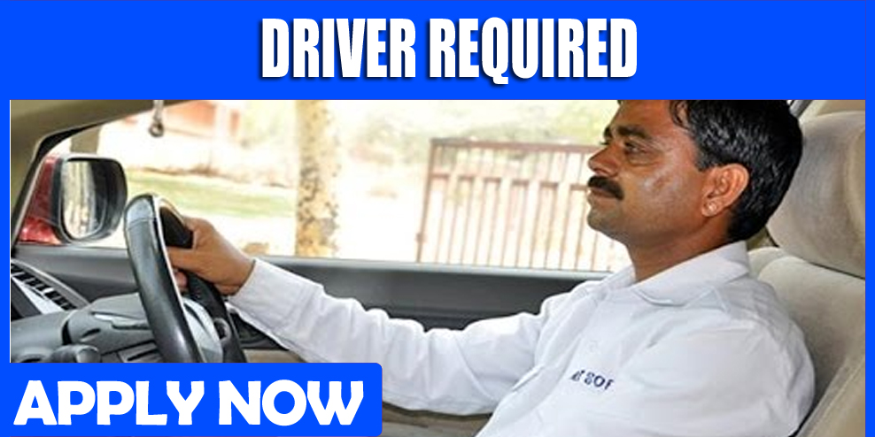 DRIVER REQUIRED IN DUBAI