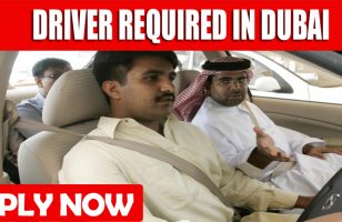 DRIVER REQUIRED IN DUBAI