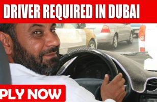 DRIVER REQUIRED IN DUBAI