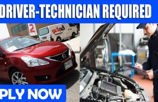 DRIVER-TECHNICIAN REQUIRED IN DUBAI