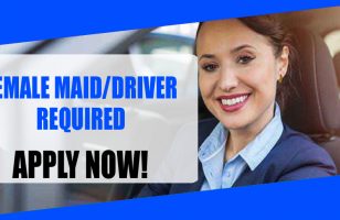 FEMALE MAID DRIVER REQUIRED IN DUBAI