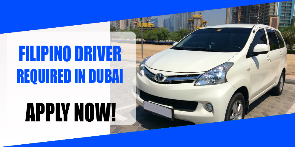 FILIPINO DRIVER REQUIRED IN DUBAI