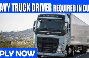 HEAVY TRUCK DRIVER REQUIRED IN DUBAI