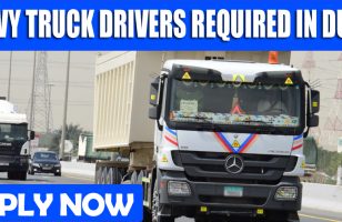 HEAVY TRUCK DRIVERS REQUIRED IN DUBAI