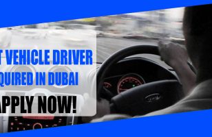 LIGHT VEHICLE DRIVER REQUIRED IN DUBAI