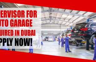 SUPERVISOR FOR AUTO GARAGE REQUIRED IN DUBAI