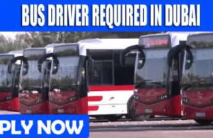 BUS DRIVER REQUIRED IN DUBAI