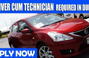DRIVER CUM TECHNICIAN REQUIRED IN DUBAI