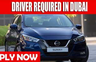 DRIVER REQUIRED IN DUBAI