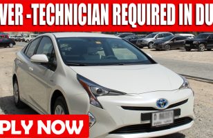 DRIVER -TECHNICIAN REQUIRED IN DUBAI