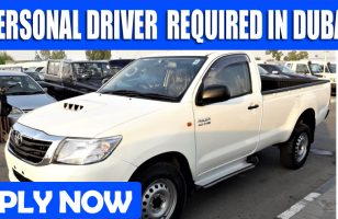 PERSONAL DRIVER REQUIRED IN DUBAI