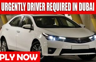 URGENTLY DRIVER REQUIRED IN DUBAI