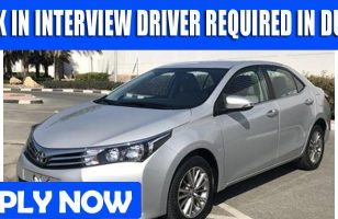 WALK-IN-INTERVIEW DRIVER REQUIRE IN DUBAI
