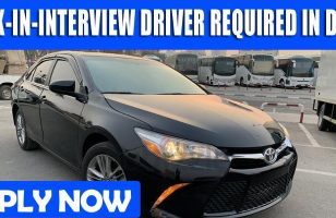 WALK-IN-INTERVIEW DRIVER REQUIRED IN DUBAI