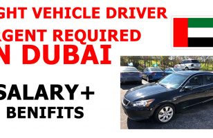 LIGHT VEHICLE DRIVER URGENT REQUIRED IN DUBAI