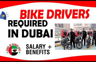 BIKE DRIVERS REQUIRED IN DUBAI
